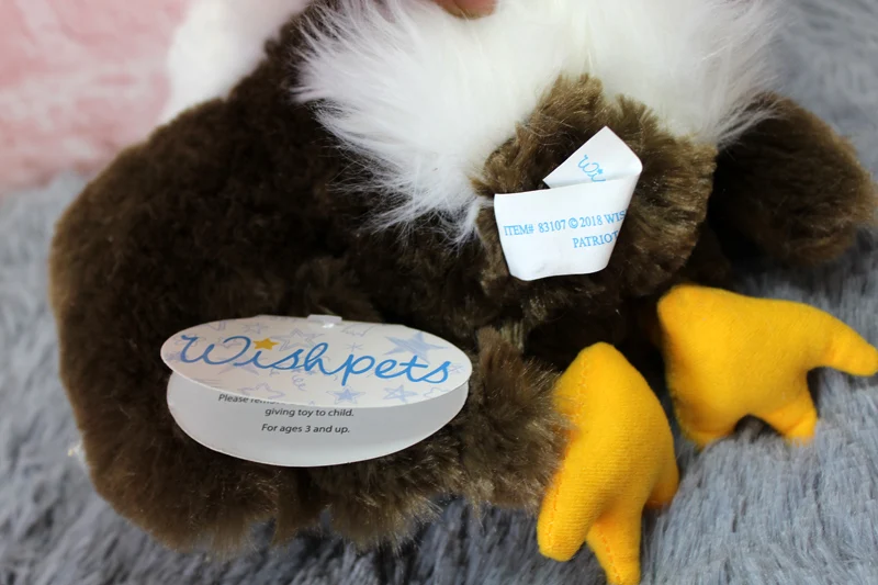 

Plush Stuffed Animals Toy Real life eagles Decoration Lovely kids Toys birthday Gifts soft