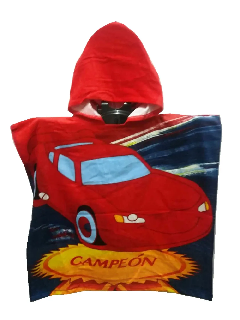 Disney Mc queen cars100% хлопок, полотенце с капюшоном для девочек от 0 до 3 лет, полотенце для пляжа и бассейна, 50x115 см