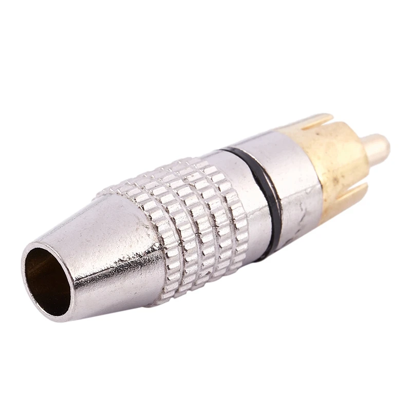 4 х RCA штекер без Припоя Аудио Видео адаптер для блокировки разъема | Обустройство