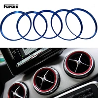 for mercedes benz abglacla class aluminium alloy air instrument panel car auto ac air condition vent outlet decoration ring
