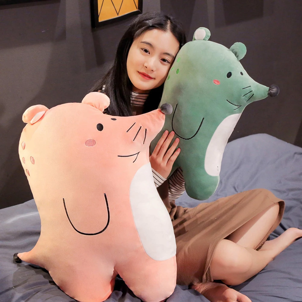 

Cute Cartoon Mouse Shape Stuffed Plush Doll Toys Throw Pillow for Kids