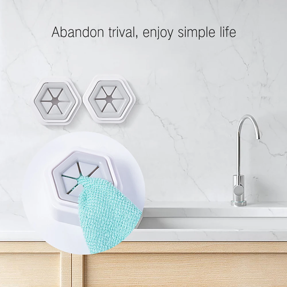 

2pcs Storage Holder For Bathroom Kitchen Hanger Stick Wall Hanging Door Clothes Towel Racks Bathroom Storage Rack Holder