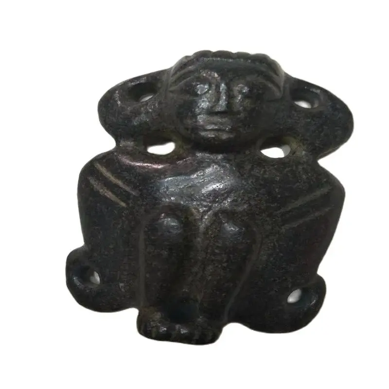 

Free Delivery of Black Iron Meteorite Jade Ornaments from Hongshan Culture