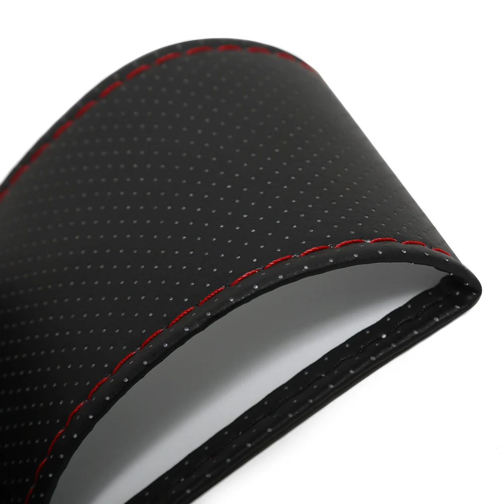 Чехол на руль автомобиля из кожи 38 см для Mercedes Benz W203 W204 211 AMG Smart Starline A93 Citroen C4 и др.