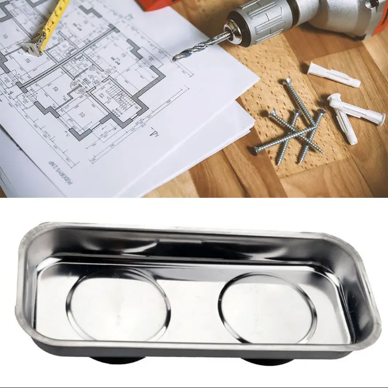 Квадратная Магнитная чаша с присоской из нержавеющей стали M89B | Инструменты