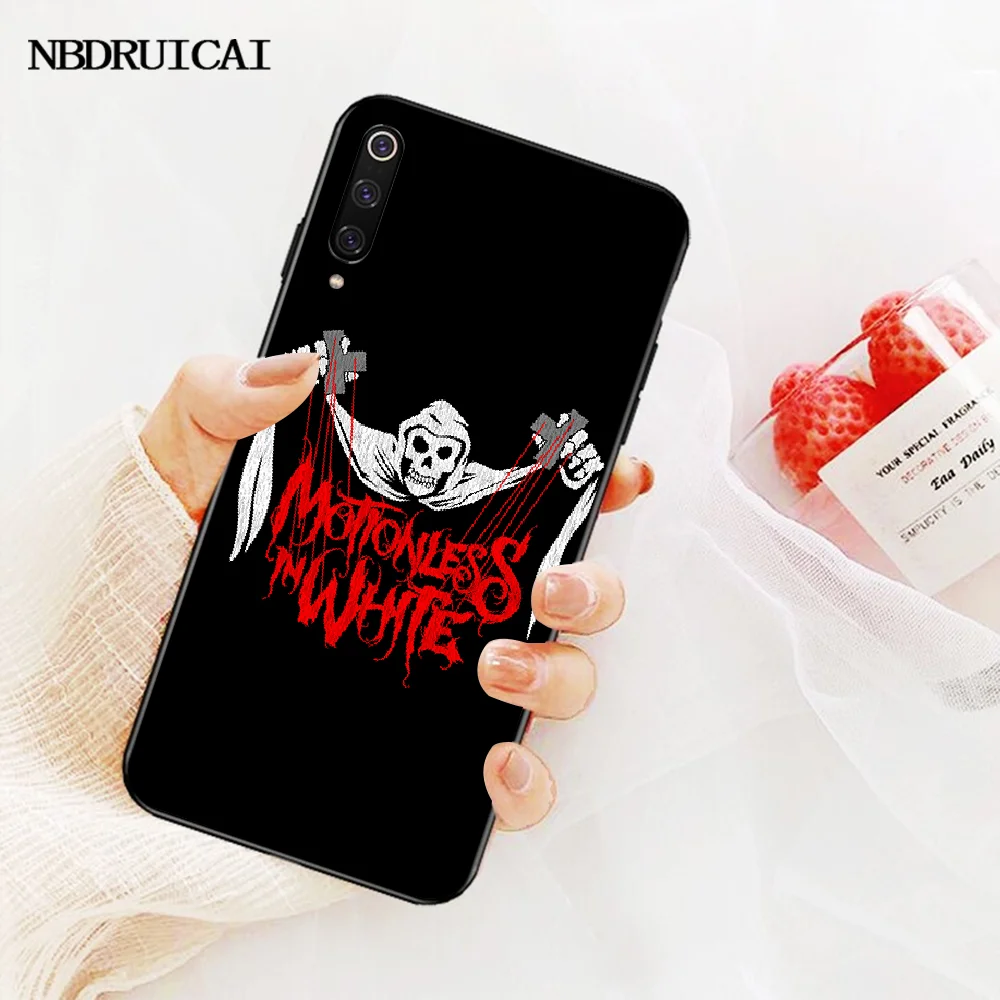 NBDRUICAI Motionless In White MIW Роскошный Уникальный Дизайн чехол для телефона Xiaomi Mi9 9SE 8SE