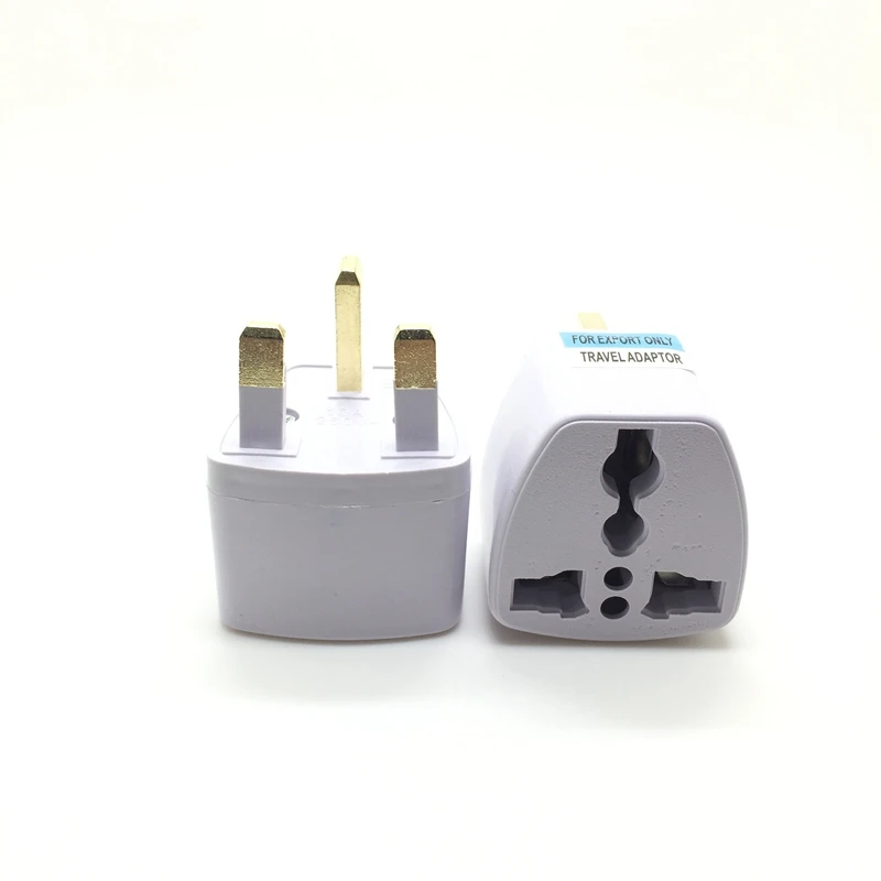 50Pcs Universal Charger Outlet Adapter Converter Socket for US UK AU To EU Plug USA To Euro Europe Travel Wall AC Power