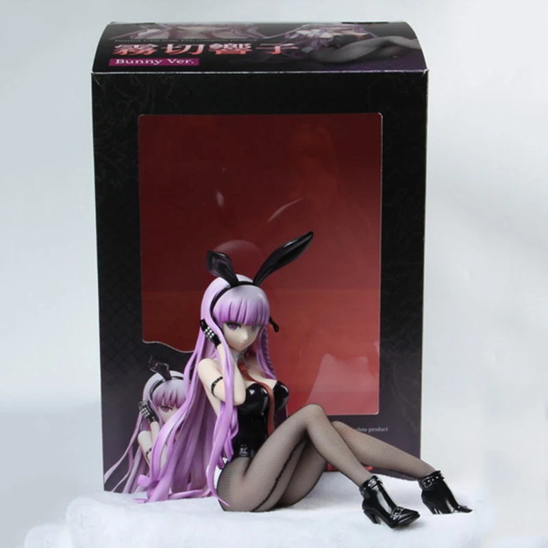 22 см DANGANRONPA Kirigiri Kyouko Bunny Ver. Сексуальная экшн-фигурка из ПВХ для девушек
