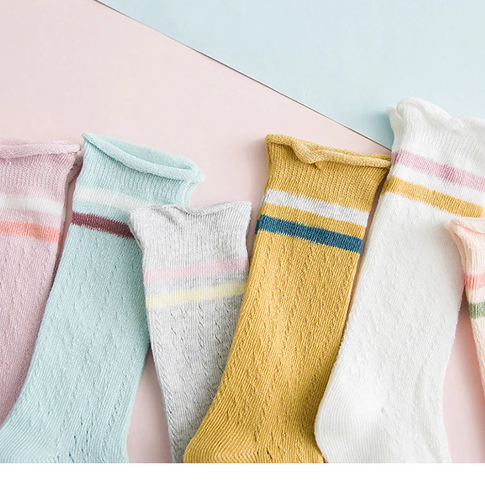 

Детские гольфы, детские носки для девочек длинные мягкие хлопковые гольфы детские гольфы для новорожденных, детские мягкие носки; Стежка по...