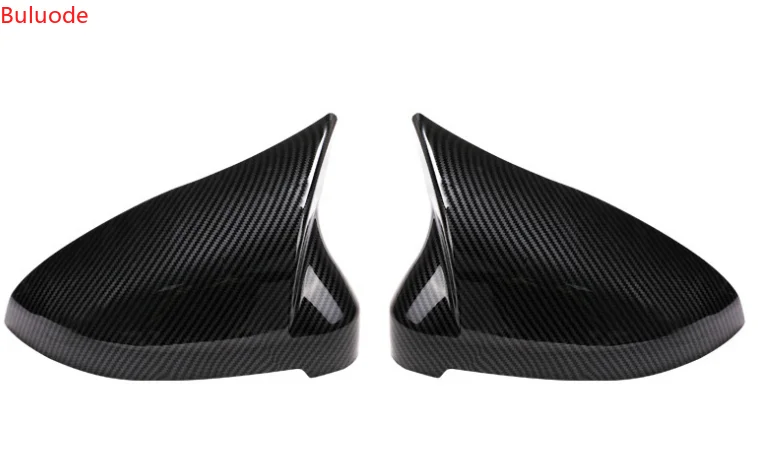 2 шт. автомобильного зеркала заднего вида защитная крышка матовый хром для Audi B9 A4