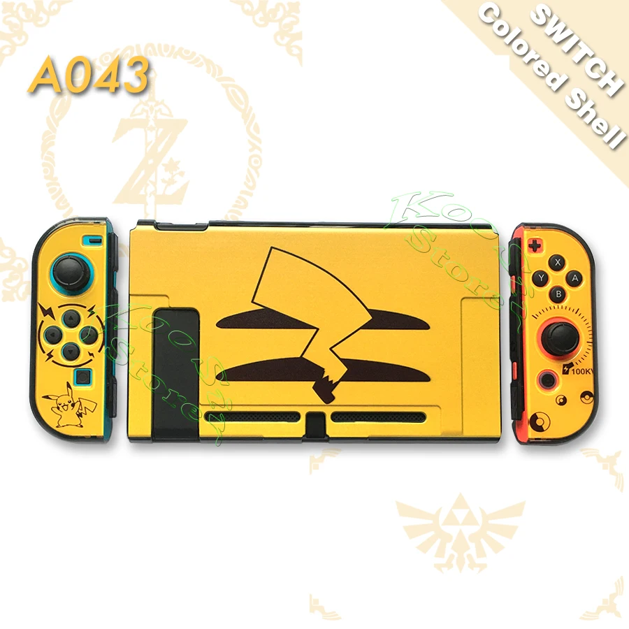 A043 Защитный цветной чехол-накладка для консоли Nintendo doswitch, чехол-накладка для Nitendo Switch PokeBall - Цвет: A043