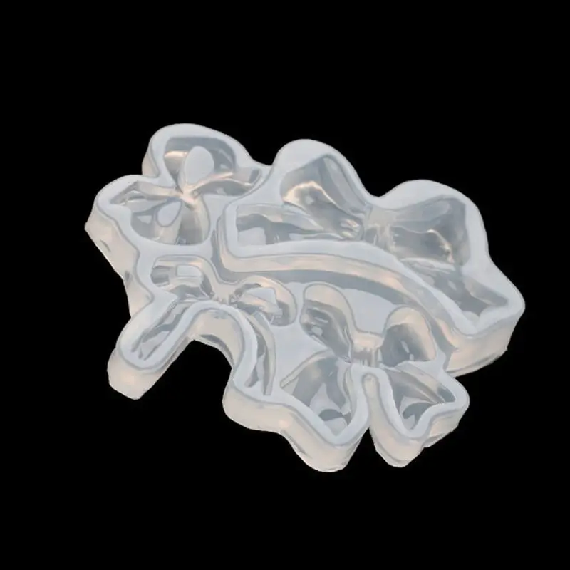 Лента с бантом силиконовая смола форма DIY Желе выстрел ручной работы мороженое