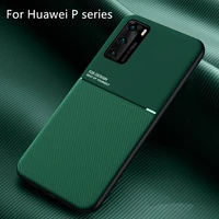 case for huawei p40 p40pro p30 p20 lite case luxury magnetic car holder soft cover for huawei p30 p20 pro p10 plus phone cases