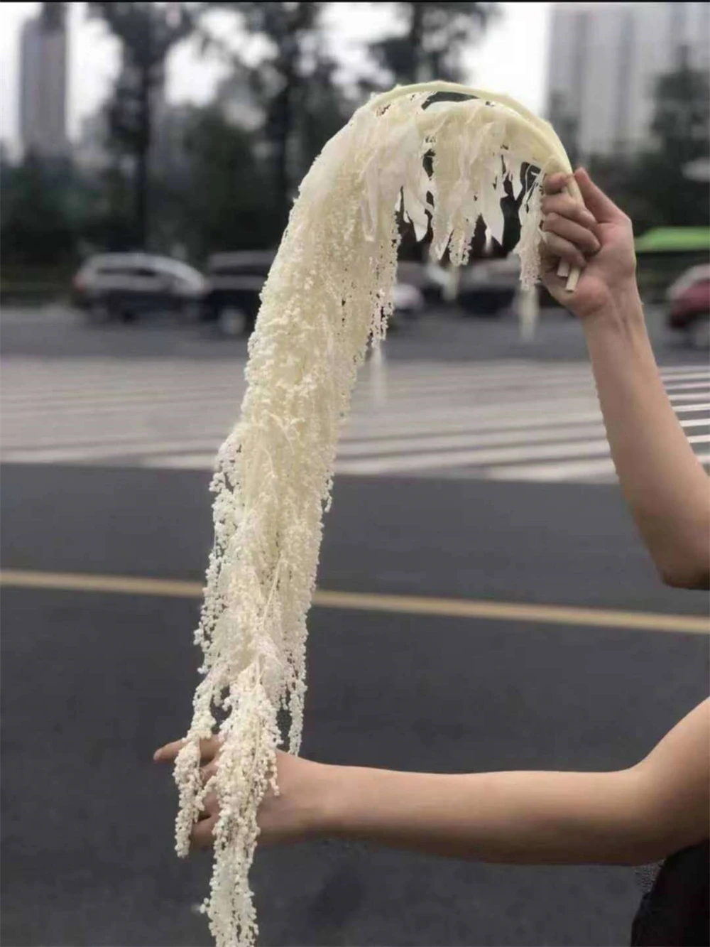 

2 / 5pcs immortal hanging rice lover tears line flower wedding soft decoration holding bouquet material home decoration