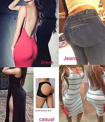

Ladies Butt Lifter Shaper Tummy Control Panties Buttocks Open Instan Boyshorts