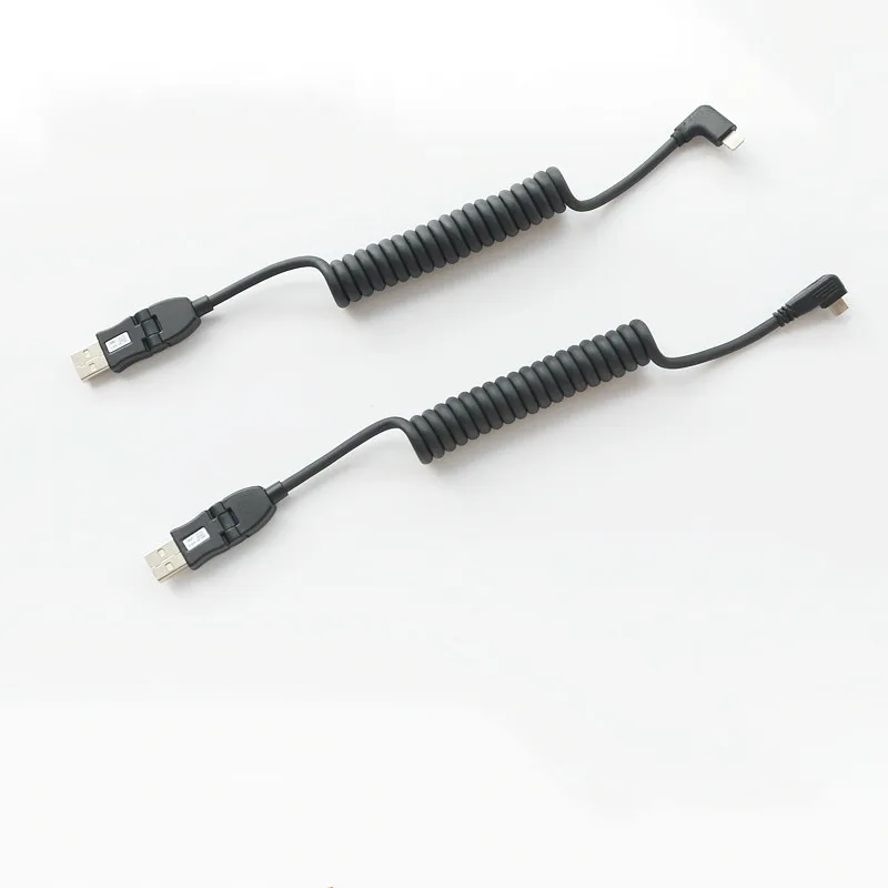 Автомобильный USB-кабель для зарядки кабель Android Type-c iphone Micro USB Audi A1 A4 A5 A6 A7 A8 Q2 Q3 RS6 VW