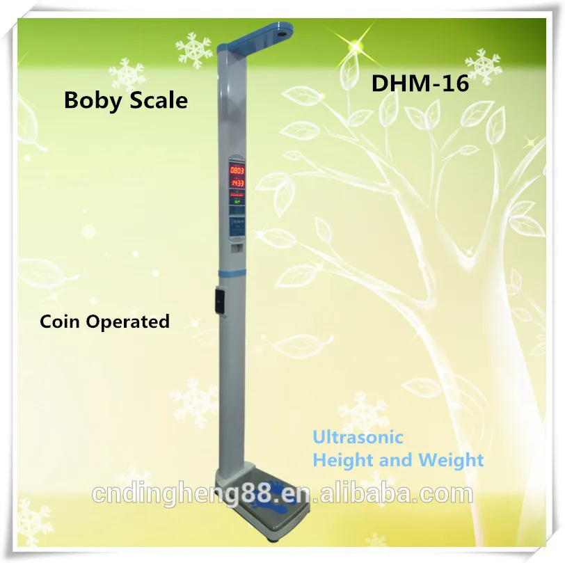 

DHM-16 ультразвуковой пол Тип платформенные весы для взвешивания с регулируемой высотой и cрабатывающий при опускании монет