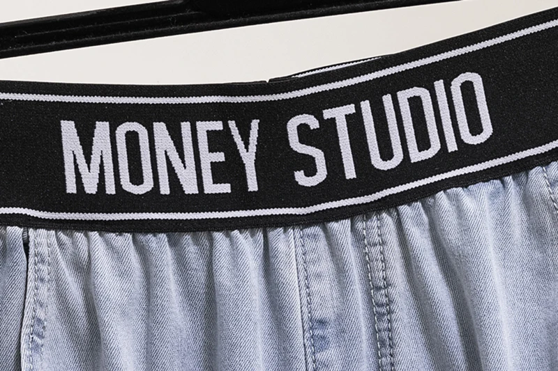 

Large Size 4XL women's Pants high-waist jeans pants women loose letter printed trousers female Waist Ladies Baggy sweatpants