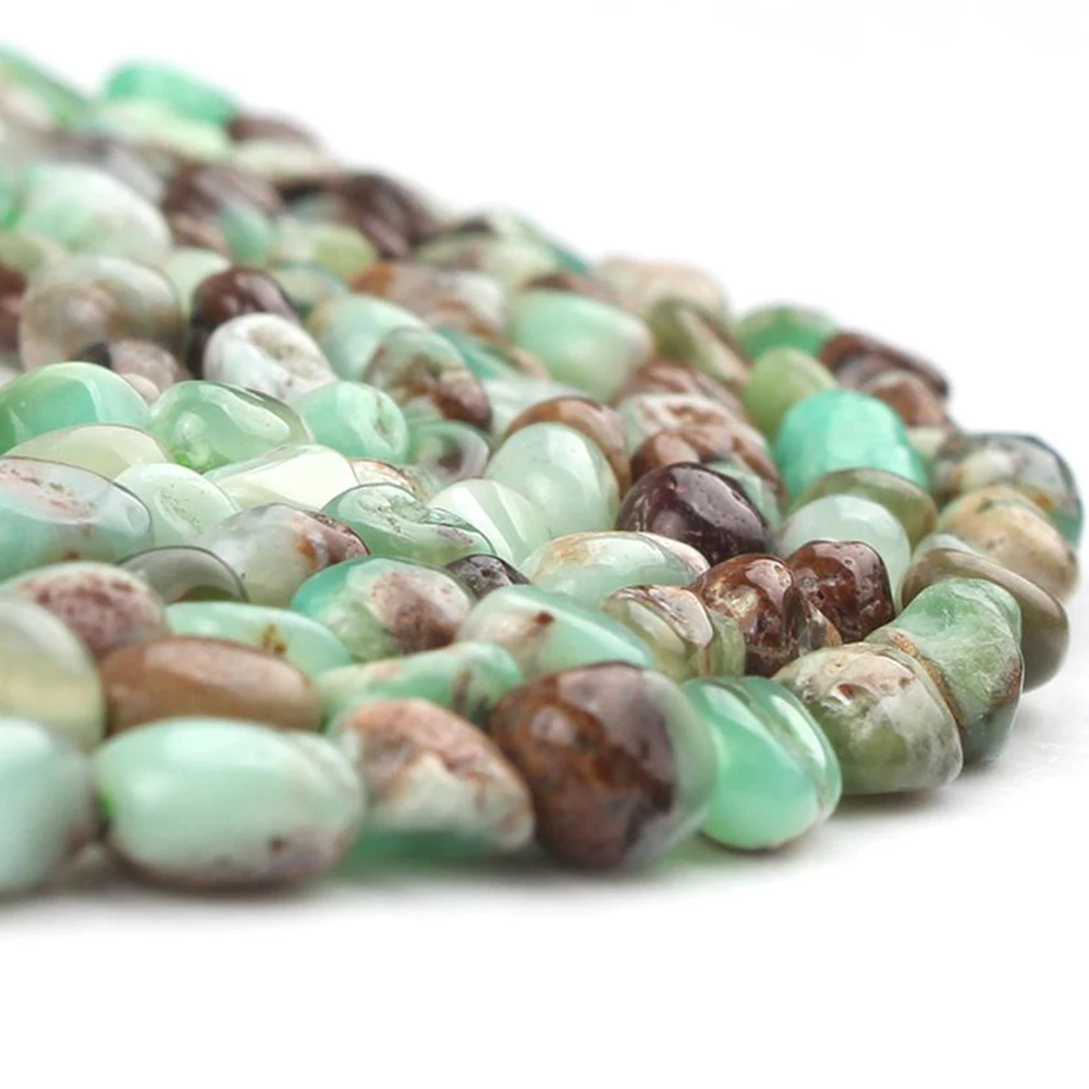 4 7 мм естественный неправильной формы в австралийском стиле зеленый нефрит