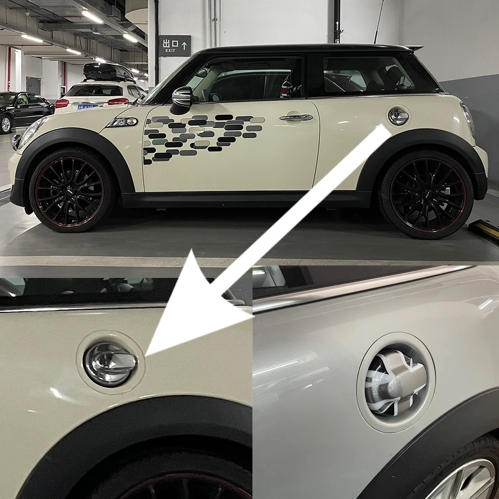 Наклейка на чехол для Mini Cooper S One JCW Clubman R55 R56 2,0 T R58 R59 аксессуары для стайлинга автомобиля