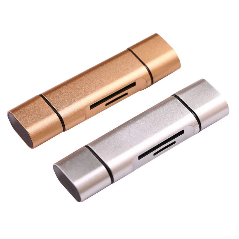 Micro USB Type C 3 в 1 устройство для чтения карт памяти SD TF Samsung Galaxy S21 S20 Huawei P50 P40 LG OTG