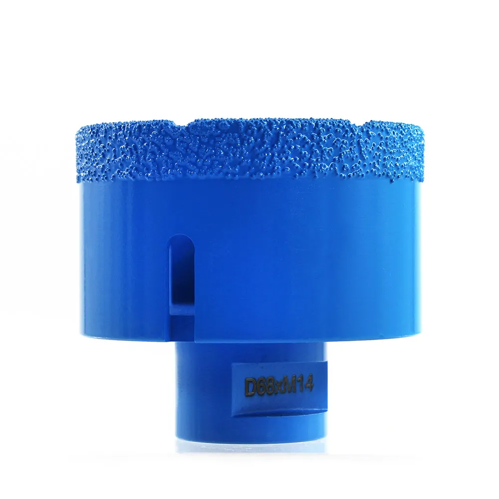 Алмазная коронка для сухого сверления резьба M14 угловой шлифовальной машины
