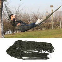 lightweight mesh hammock hang net sleeping bed outdoor travel camping hamak portable swing chair rede