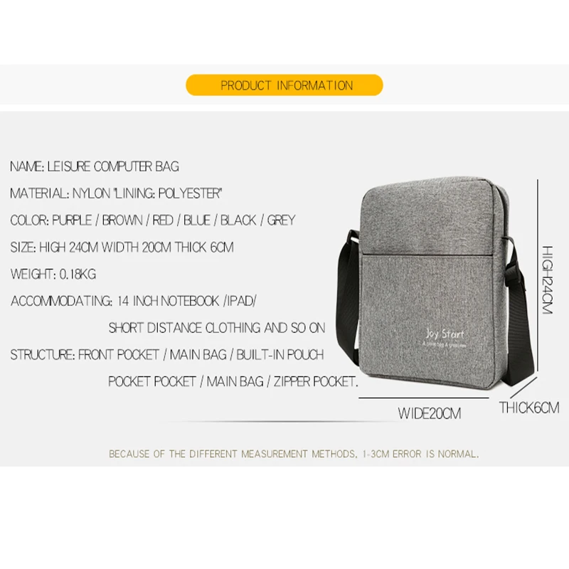 Модная мужская сумка-мессенджер Scione деловые сумки-тоуты мужские