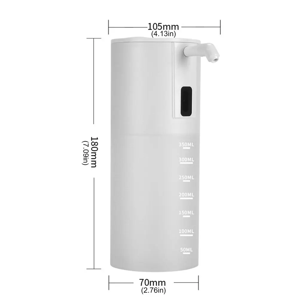 

350ml Automatic Induction Foam Liquid Soap Dispenser Children Hand Washing Machine For Kitchen Bathroom Smart Soap Dispenser