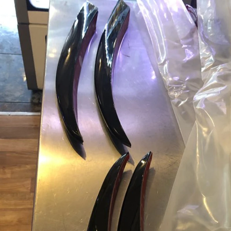 

for Mercedes Benz C-Class W205 C180 C200 Head Fog Lamp Grille Slats Auto Lights Stickers Black