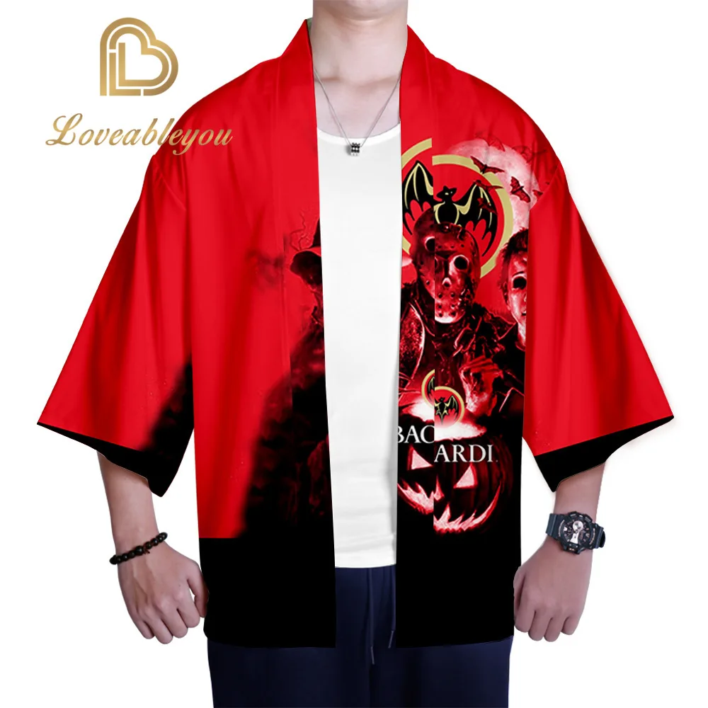 Аниме персонажа Блич Куросаки Ичиго Косплэй Костюм Кимоно костюмы улыбающееся