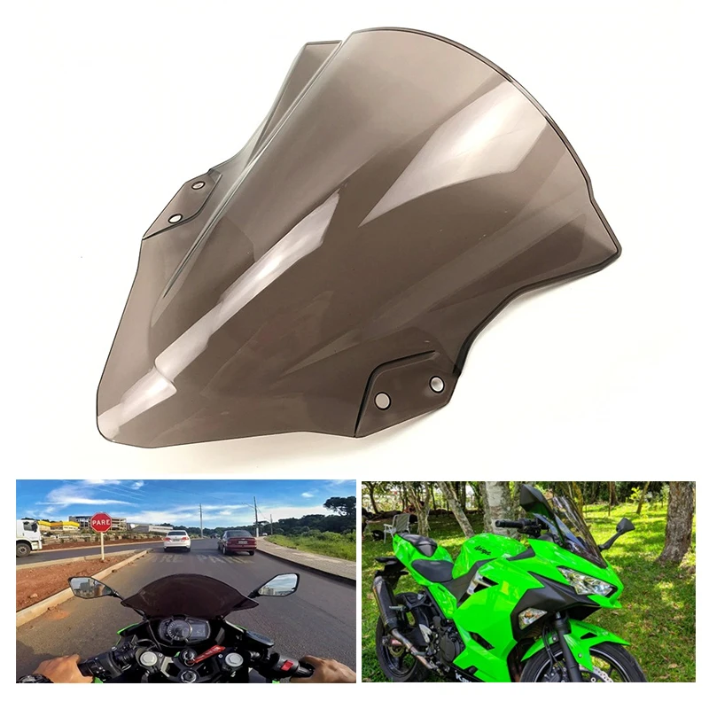 

Для Kawasaki NINJA400 2018 2019 2020 NINJA250 2018 2019 мотоциклетное ветровое стекло EX400 EX250 ninja400 ninja250 ниндзя 400