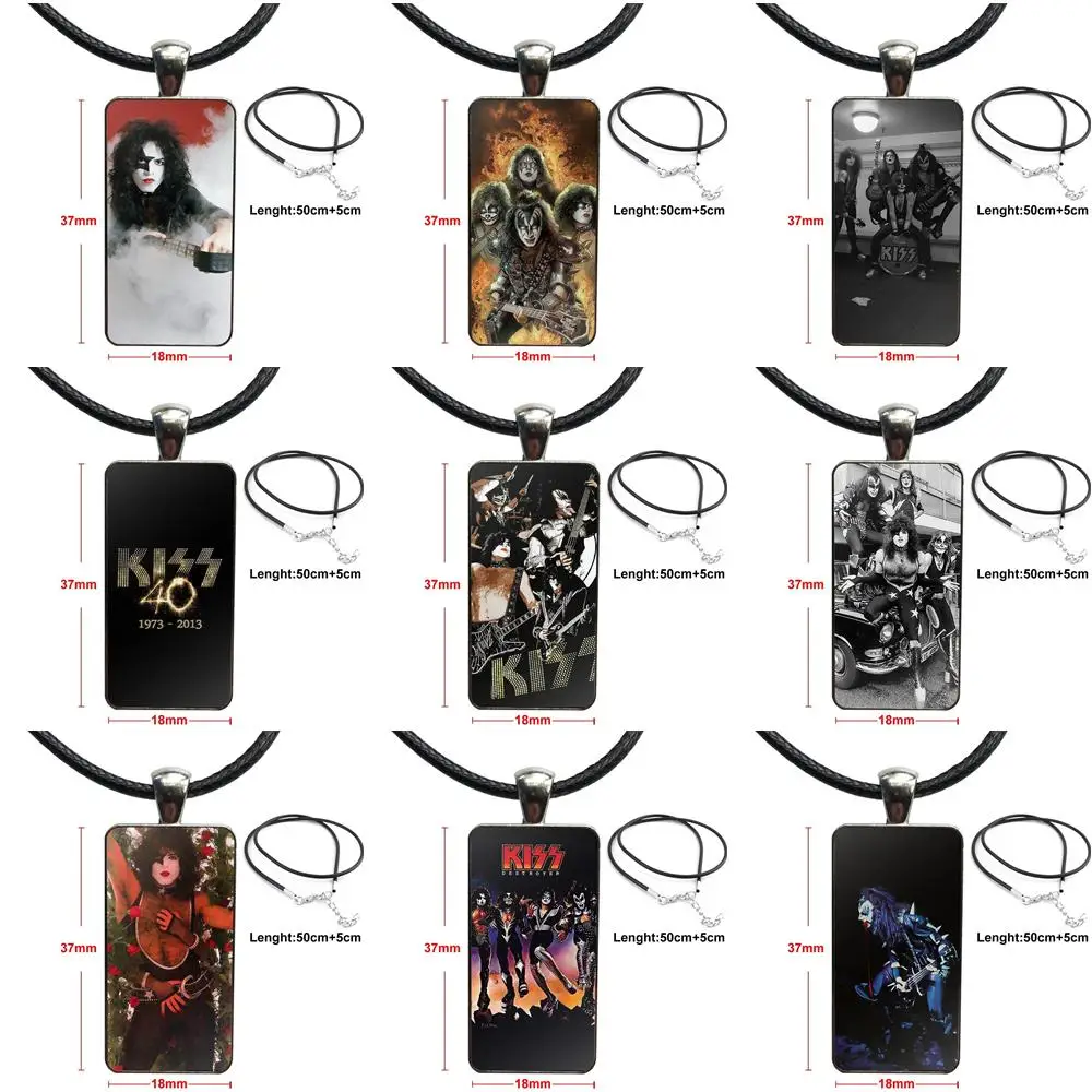 Поцелуй Рок Группа США для девочек Подарочные ювелирные изделия со стальным
