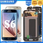 Оригинальный дисплей 5,1 ''для Samsung Galaxy S6 G920 G920i G920F G920W8, сменный ЖК-дисплей Super AMOLED с дигитайзером сенсорного экрана
