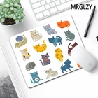 MRGLZY, Прямая поставка, милая кошка, маленький коврик для мыши разных размеров, аксессуары для ноутбука, игровые аксессуары, офисный Настольный коврик для мыши
