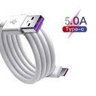 Кабель USB Type-C, 5 А, для Samsung S20, Huawei P30, P20, Mate 30, 20, 40 Pro Plus, USB 3,1