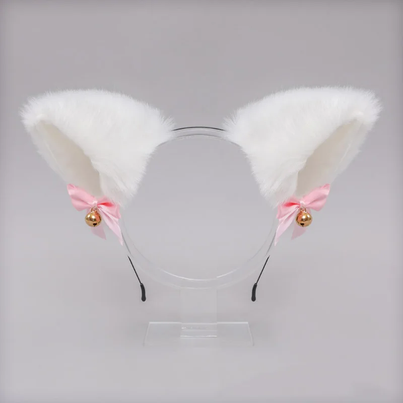 Повязка на голову с кошачьими ушками для женщин милый аксессуар волос модная
