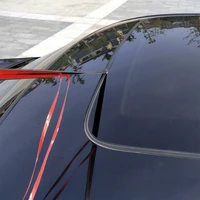 14mm19mm car window sealant rubber stickers sunroof triangular window sealed strips seal trim car front rear windshield sticker