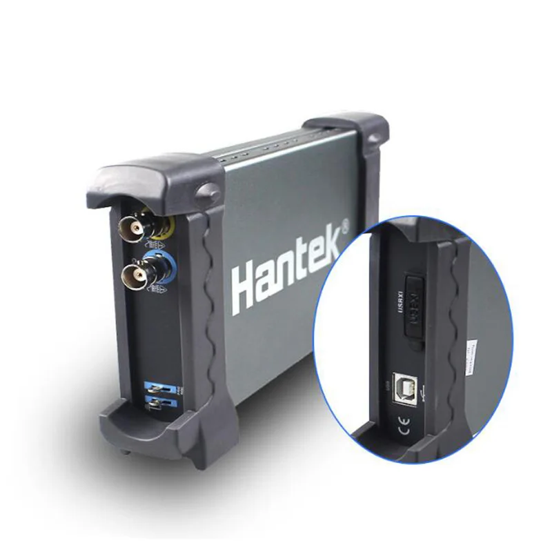 Hantek 6022BE на базе ПК USB цифровой Storag Осциллограф 2 Каналы 20 МГц 48MSa/s с оригинальной