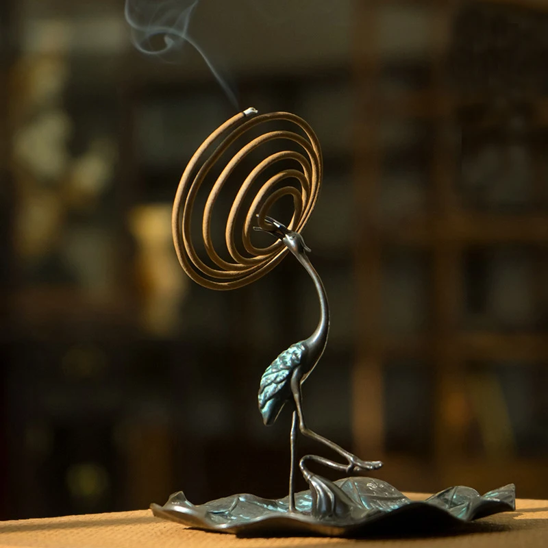 

Hanging Copper Incense Burner Accessories Brass Metal Incense Burner Holder Buddha Backflow Wierook Buddhist Decoration AG50XL