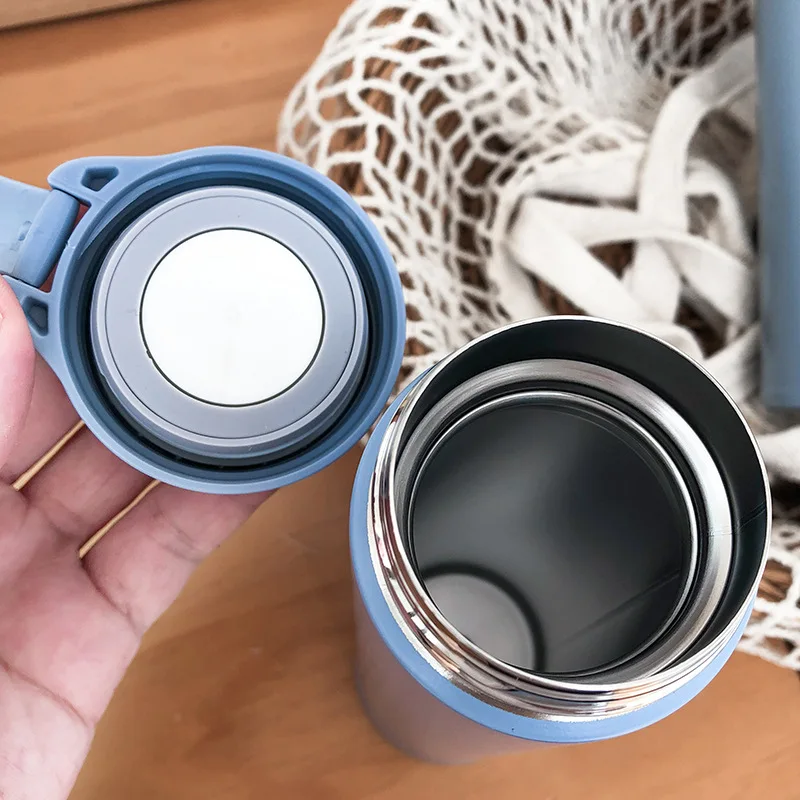 350 мл модный термос с двойными стенками из нержавеющей стали креативная