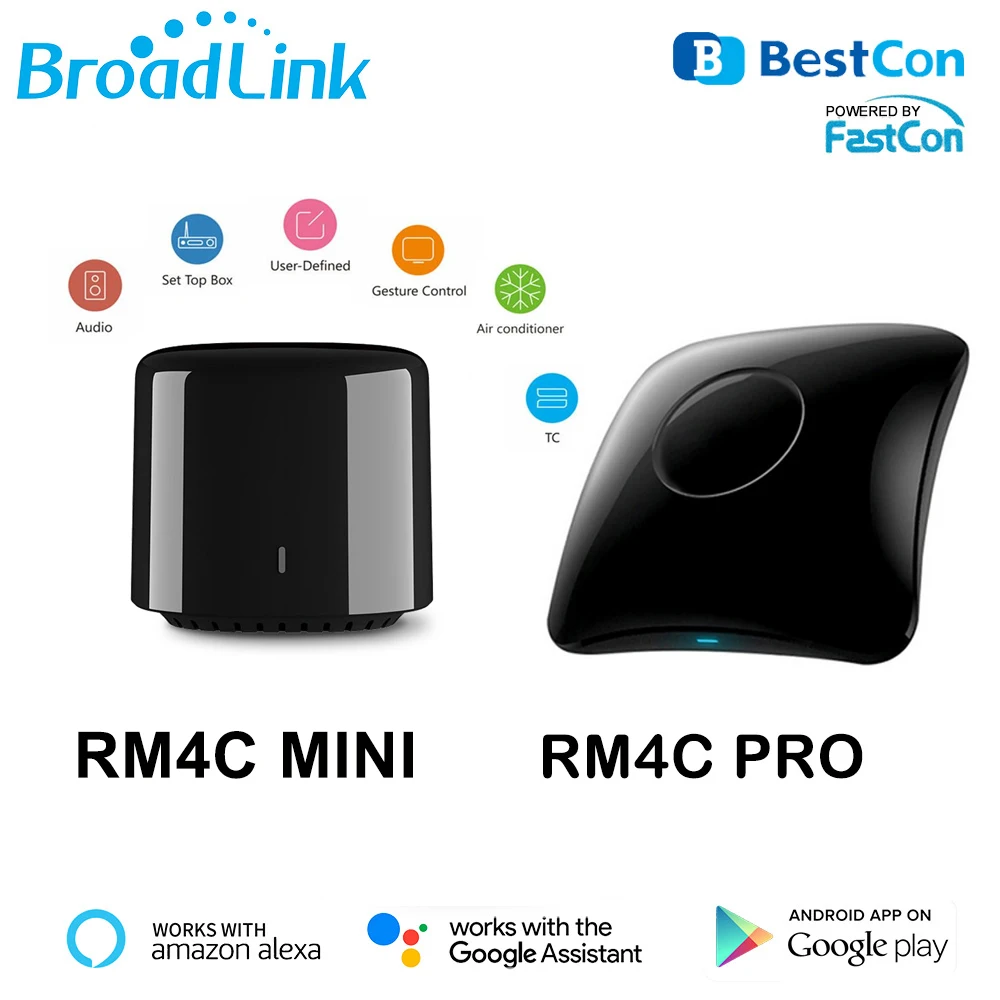 2020 BroadLink RM4C Mini Pro FR BestCon умный пульт дистанционного управления IR 4G Wifi