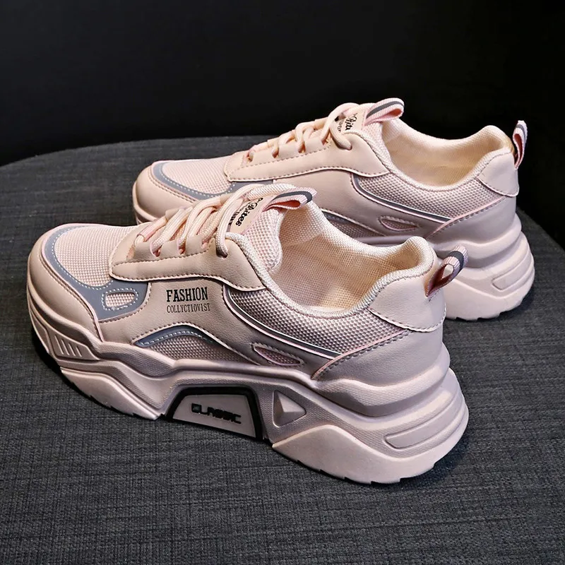 

New Woman's Vulcanize Shoes Casual Women Breathable Sneaker Fashion High Quality Trend Fashion Shoes Matching Zapatilla Mujer