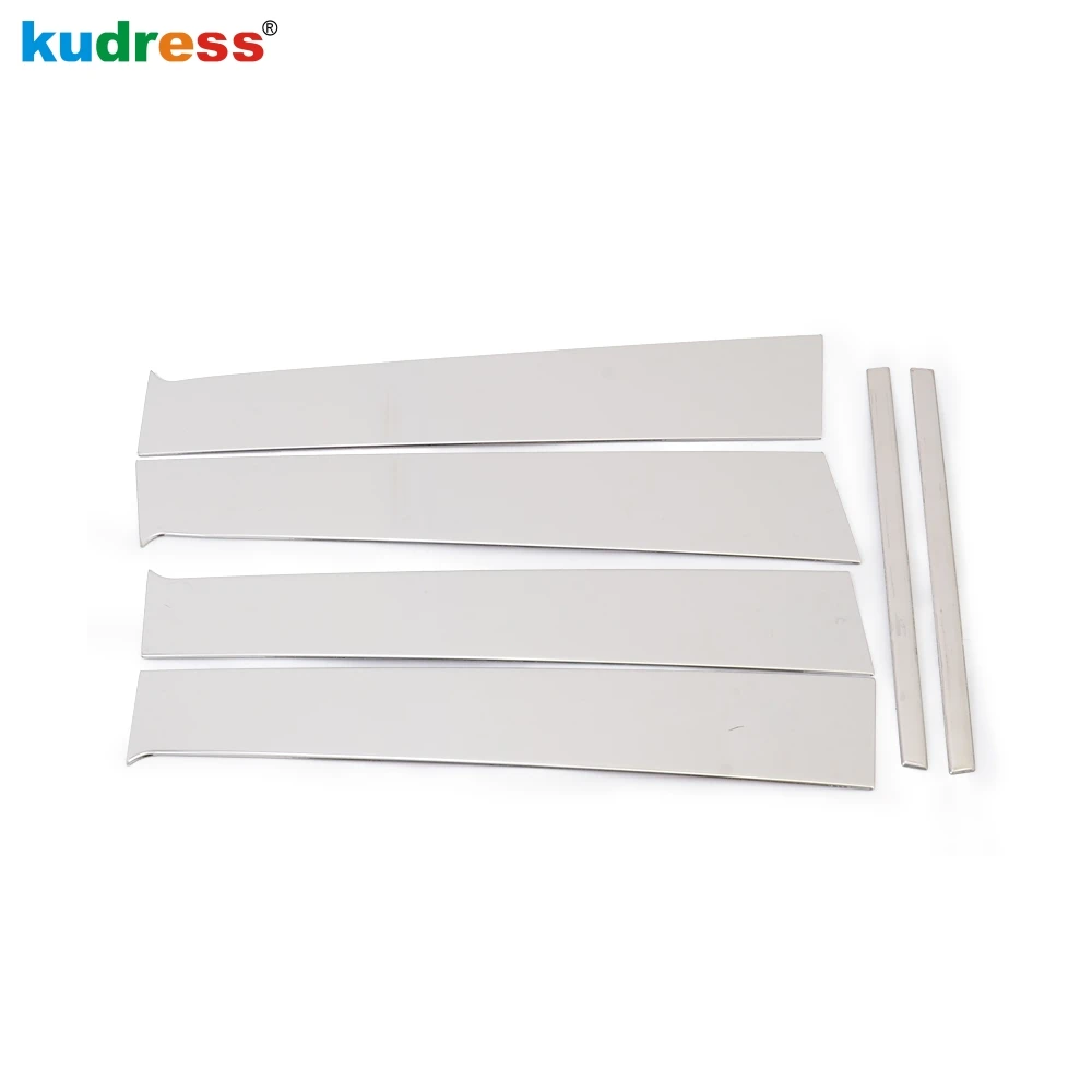 6 шт. отделка окон из нержавеющей стали для Nissan Versa Sedan 2012 2013 2014 2015|stainless steel window|stainless