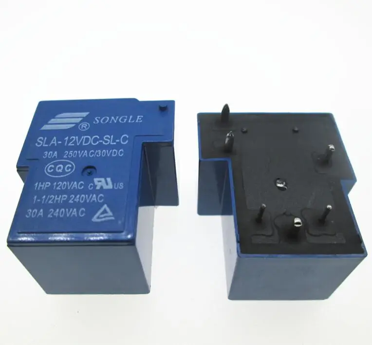 10 шт./лот в виде бабочек, новинка, 12V реле SLA-12VDC-SL-C SLA-DC12V-SL-C SLA-12V-SL-C 12VDC DC12V 12V 30A 250VAC 6PIN