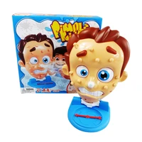 complex and interesting desktop face minister pox will spray water and fun game prank parent child interaction big battle toys