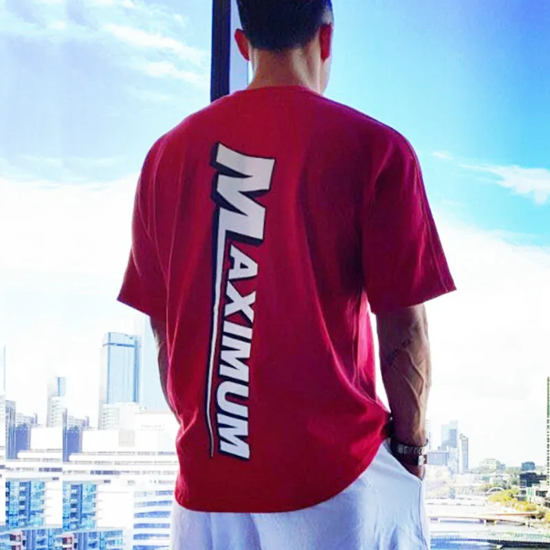 Футболка мужская из модала Повседневная модная рубашка в стиле унисекс подарок