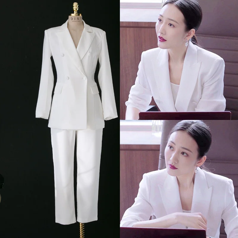 

Women's Sets spring and autumn casual suit women commuter suit Two piece set women 2 piece outfits for women pants and top