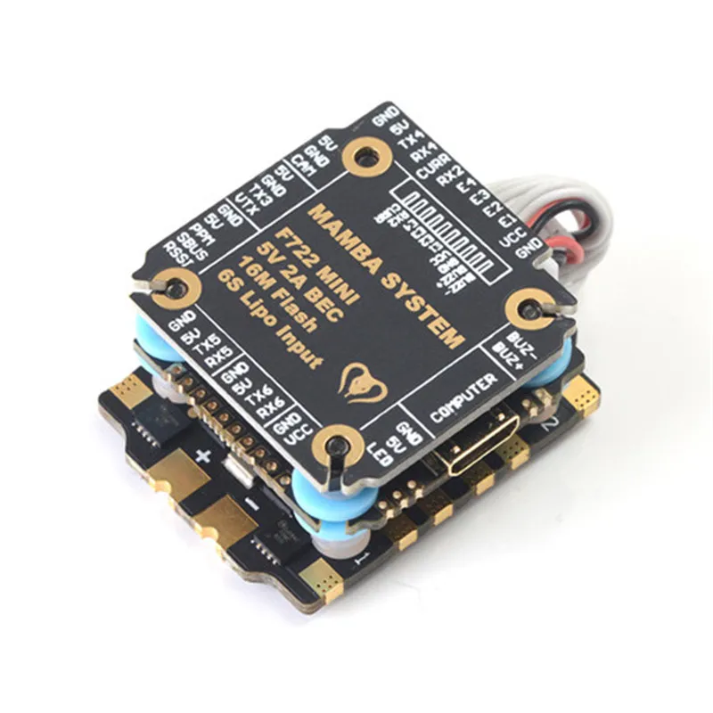 New Diatone MAMBA F722 MINI STACK Flight Controller & 306 DSHOT1200 4IN1 ESC 30A 6S FPV Racing Brushless With OSD | Игрушки и хобби