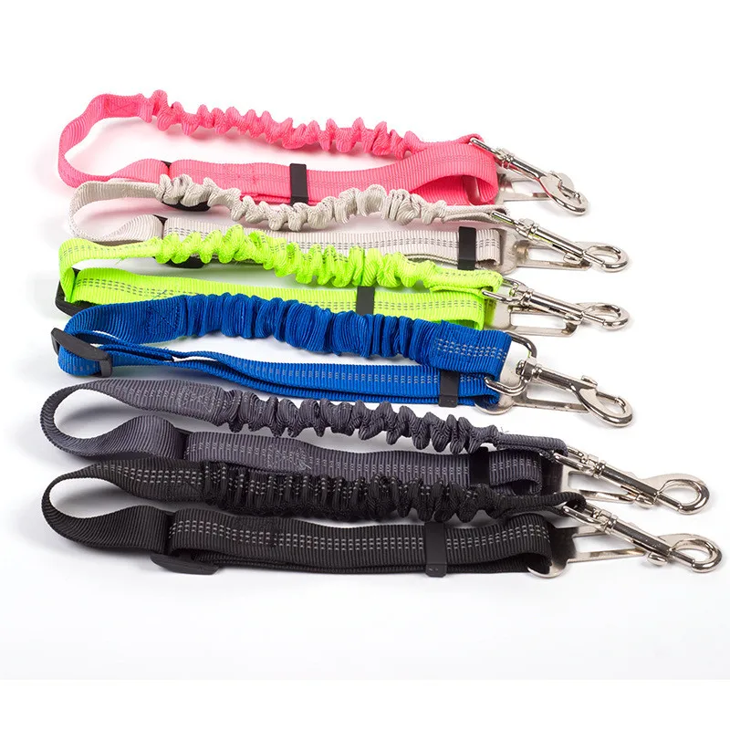 Ремень безопасности для автомобиля регулируемый эластичный светоотражающий